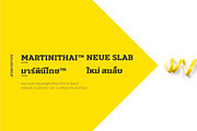Martini Thai Neue Slab (Complete), a Slab Serif Font by Deltatype (Thumbnail 1 of 4)