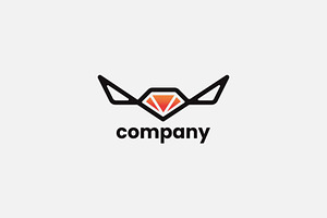 Diamond eyes logo