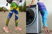 100 Leggings Mock-Up #20, a Bottom Mockup by Freeman Studio (Thumbnail 29 of 58)