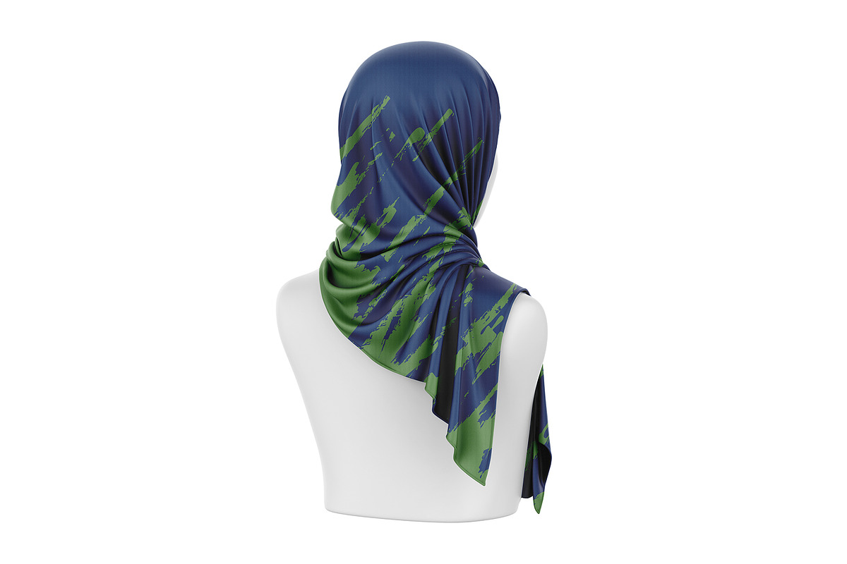 Hijab Mockup on Mannequin Head, a Hat Mockup by Dev.Rawat21 (Photo 5 of 5)