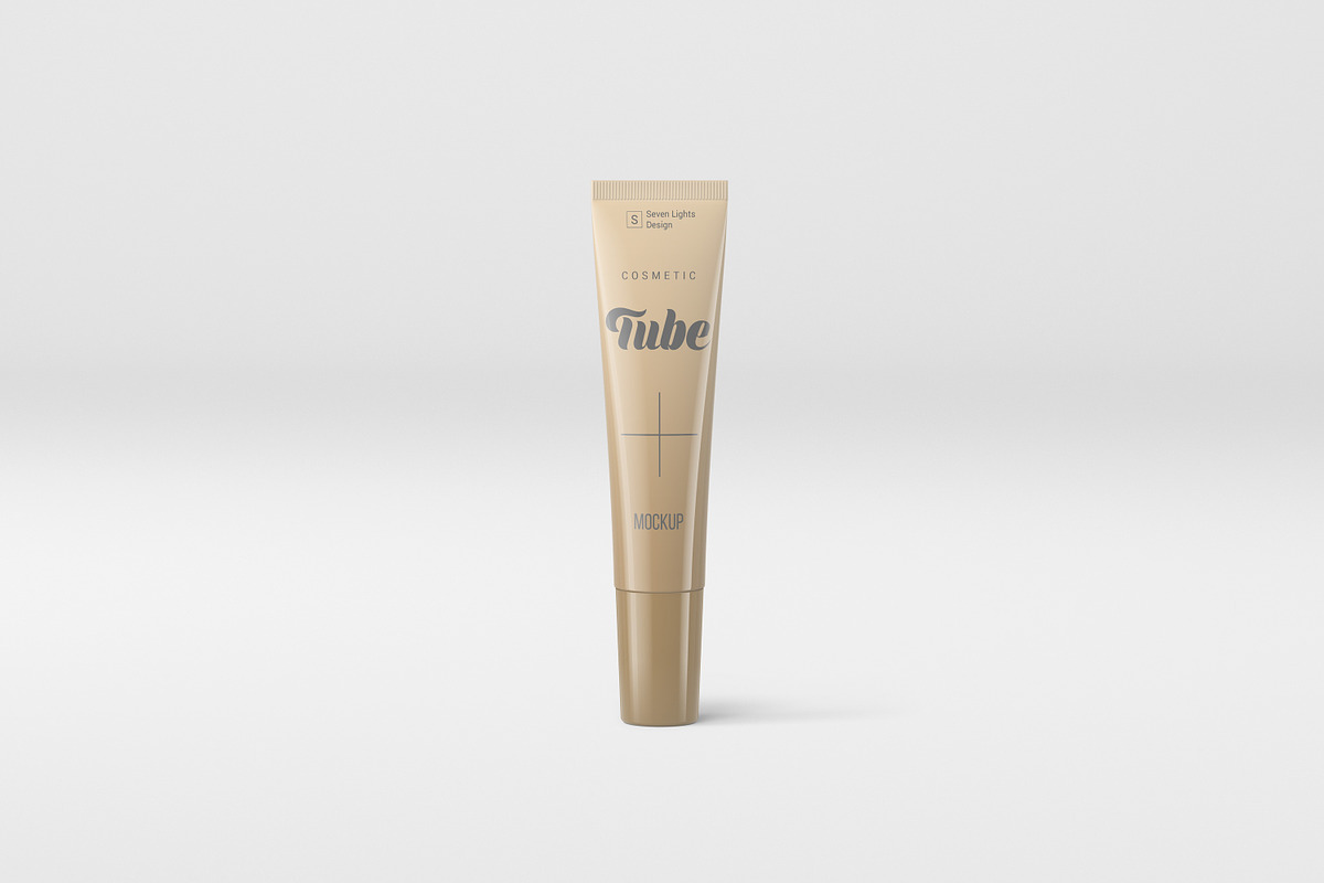 Cosmetic Tube Mockup #3, a Packaging Mockup by Seven Lights (Photo 5 of 9)