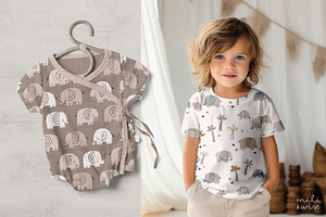 Safari Kids Pattern Collection