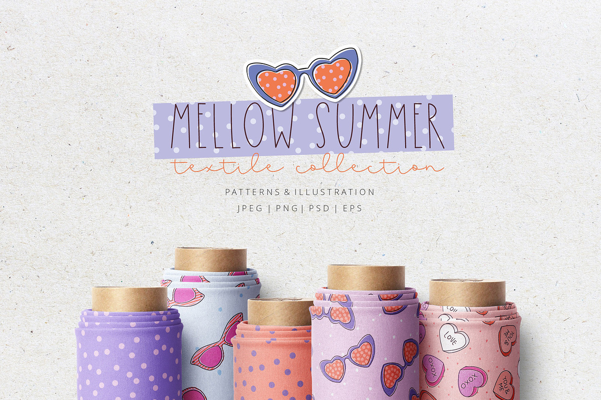 Mellow Summer Collection, an Object Graphic by Miss Poopy Studio (Photo 5 of 9)