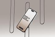 iPhone 16 Pro Mockup Set, an iPhone Mockup by pixelmock (Thumbnail 13 of 14)