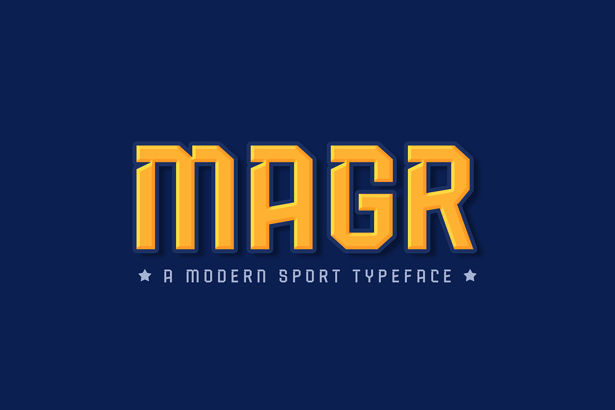Magr Sport Font, a Sans Serif Font by Locomotype (Photo 1 of 11)