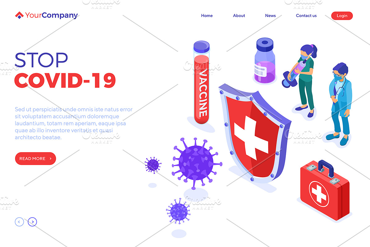 Covid-19 Coronavirus Stop 2019-nCoV, a Food Illustration by TAlex (Photo 15 of 16)