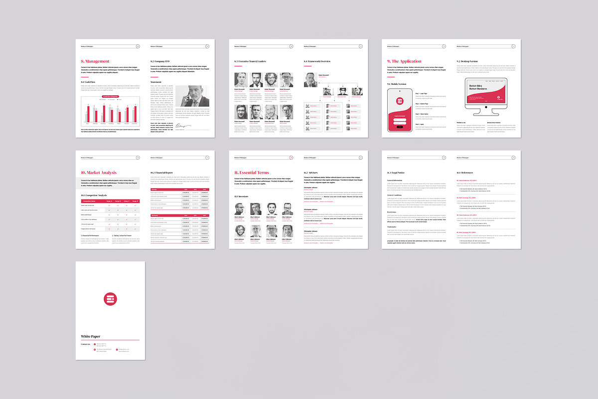 White Paper, a Brochure Template by Orcshape Studio (Photo 16 of 17)