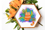 Adorable cat illustrations, an Illustration by natsa (Thumbnail 8 of 9)