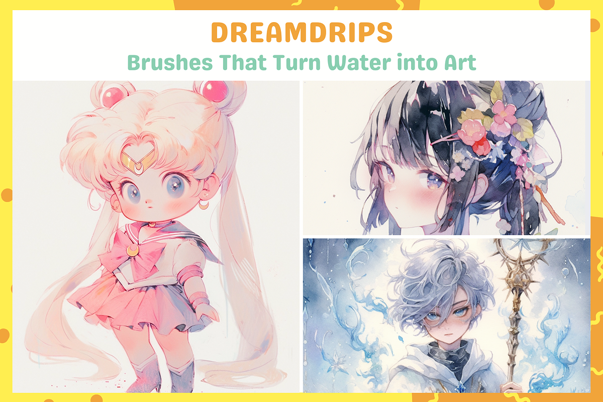Premium Procreate Watercolor Brushes, a Brush Add-On by nikiartcorner (Photo 9 of 10)