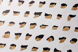 Cartoon Characters Mega Bundle Kids, an Education Illustration by Template Dealer