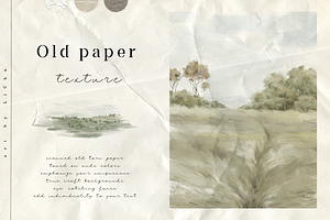 Old Paper Texture Pack