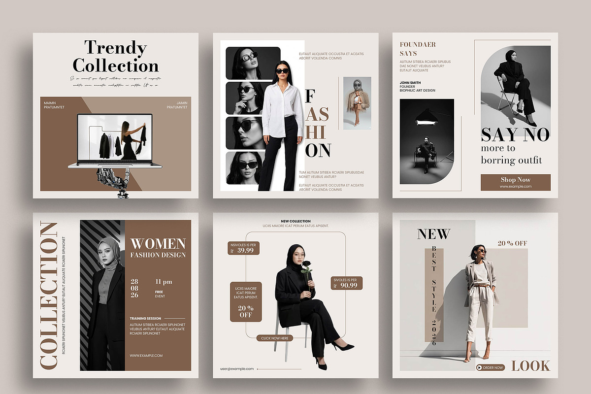 Social Media Kit Template, a Social Media Template by TemplateFolio-Shop (Photo 3 of 3)