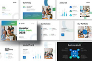 Pitch Deck Presentation Template, a Presentation Template by Studio_Clarity (Thumbnail 1 of 6)