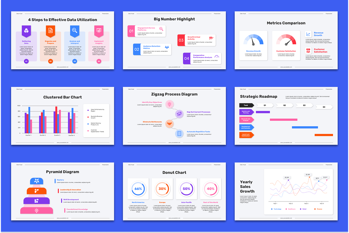 Data Visual Presentation, a Presentation Template by Sixtemp (Photo 3 of 3)