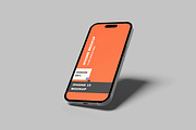 iPhone 15 Mockup, an iPhone Mockup by seramoe (Thumbnail 3 of 5)