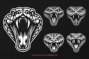 10 Bundle Dark Art Viper Snake Beast, an Animal Illustration by Morspective (Thumbnail 5 of 7)