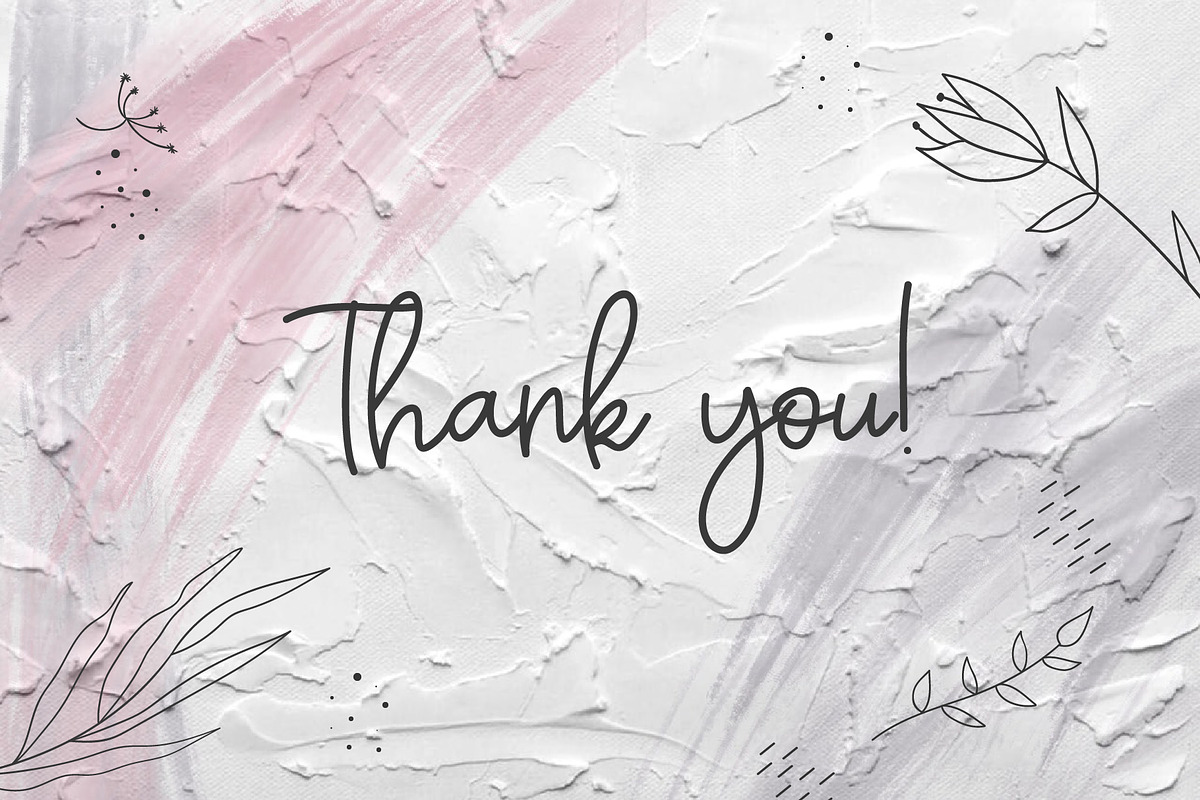 Pastel | hand-written font preview 6