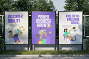 75 Flat Business Illustrations, a Finance Illustration by Creative Stall (Thumbnail 3 of 12)