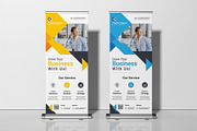 Corporate Rollup Banner Bundle, a Stationery Template by workclan24 (Thumbnail 6 of 7)