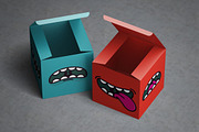 Square Box / Package Mock-Up 2, a Packaging Mockup by MassDream (Thumbnail 5 of 8)