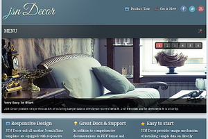 JSN Decor - Joomla Decoration Theme
