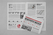 Newspaper Mock-up, an Advertising Mockup by zippypixelstudio (Thumbnail 6 of 14)