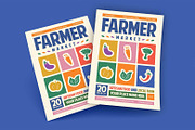 Farmer Market Flyer, a Templates & Theme by megarez (Thumbnail 2 of 3)