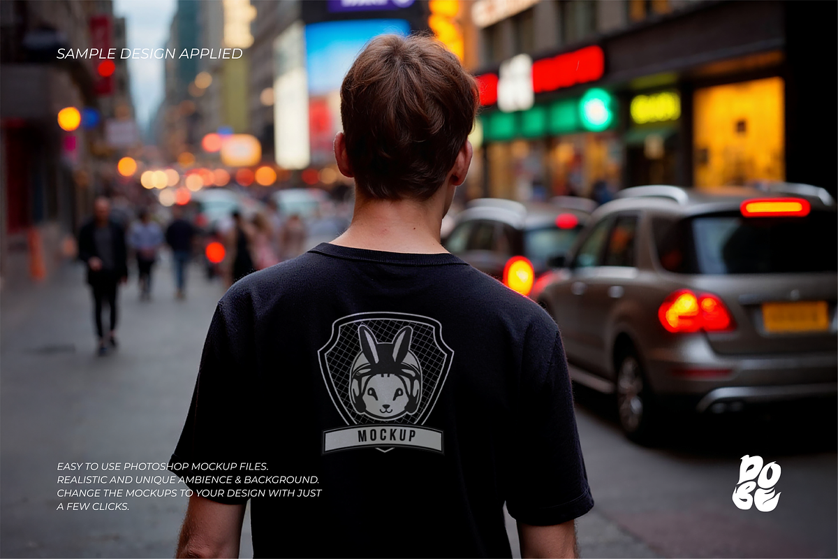 Tshirt Collection Mockup Set, a Shirt Mockup by DOBE Studio (Photo 10 of 12)