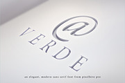 Verde Elegant Modern Font, a Sans Serif Font by PixelHive Pro (Thumbnail 14 of 14)