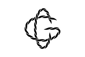 CG GC Initial Letter Logo Template, a Branding & Logo Template by Buqancreative