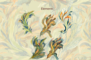 jardin fluide, a Pattern Graphic by rumacorakstudio (Thumbnail 4 of 6)