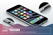 Awesome iPhone 6S Mockups, an iPhone Mockup by Mockups & Illustrations (Thumbnail 6 of 11)