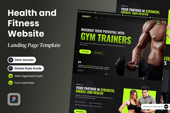 MASSFIT - Health and Fitness preview 5
