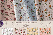 ZODIAC women and flowers collection, an Object Illustration by EasyArt (Thumbnail 8 of 11)