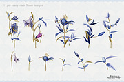 Purple Meadow collection for home, a Seasonal Illustration by Elena Mentes (Thumbnail 11 of 12)