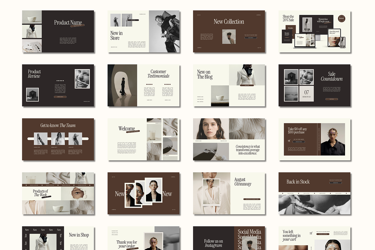 Email Marketing Newsletter Template, an Email Template by Branding Babe Co. (Photo 5 of 9)