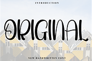 Original, a Handwritten Font by InermediaSTUDIO (Thumbnail 1 of 8)