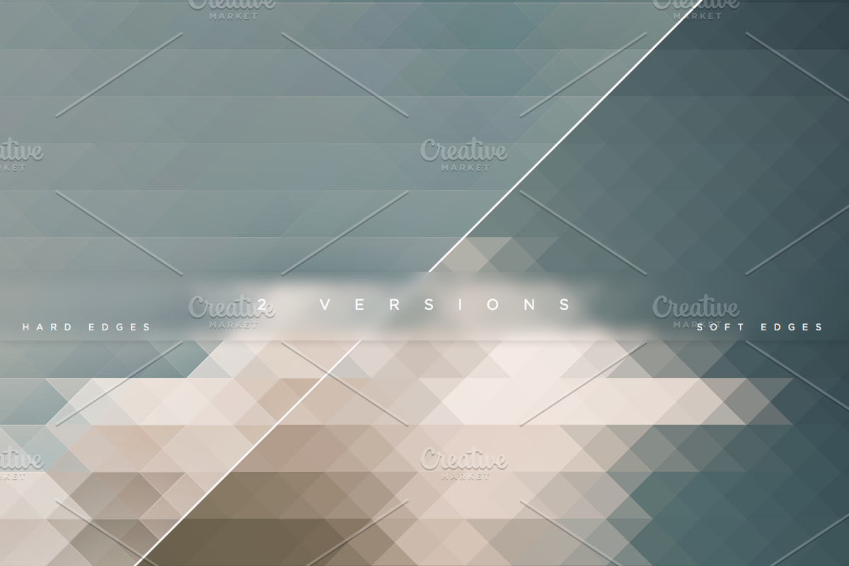 Polygon - HD Polygonal Backgrounds, an iPhone Mockup by beto (Photo 3 of 3)