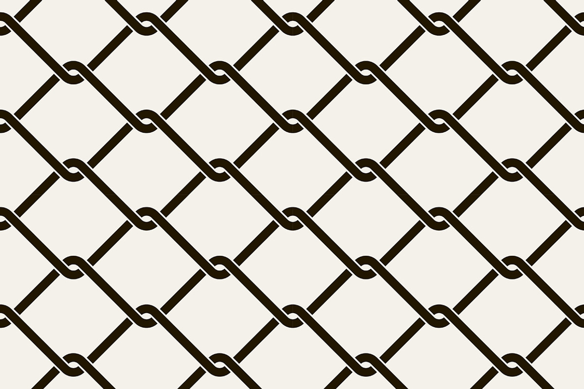 Interwoven Seamless Patterns Set, a Pattern Graphic by Curly_Pat (Photo 2 of 5)