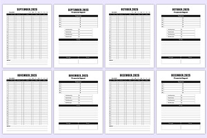 2025 Restaurant Reservation Book