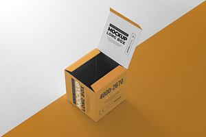 Square Box Mockup 2