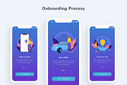 Ovlet - Taxi Mobile App UI Kit, an UI Kit Template by Masdika Studio (Thumbnail 2 of 7)