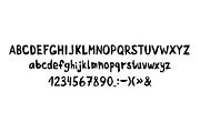 Bobervons hand drawn font, a Handwritten Font by Anna Ozerina (Thumbnail 3 of 3)