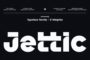 Jettic — Modern Sans Serif