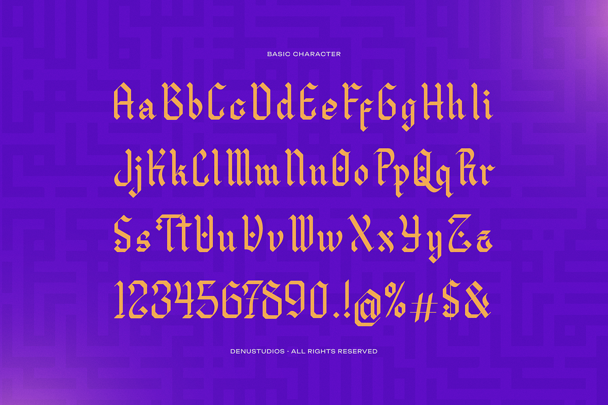 Al Mughir | Arabic Typeface, a Handwritten Font by Denustudios (Photo 10 of 12)