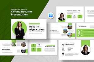 CV And Resume Presentation - Keynote