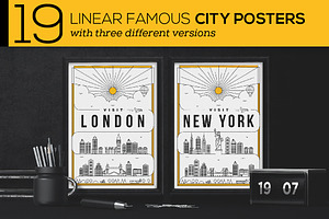 19 - Linear City Posters