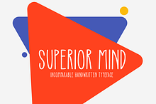 Superior Mind Typeface