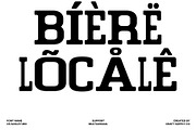 CS Ackley Mix, a Slab Serif Font by Craft Supply Co. (Thumbnail 7 of 8)