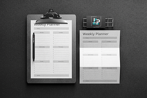 Printable Minimalist Weekly Planner